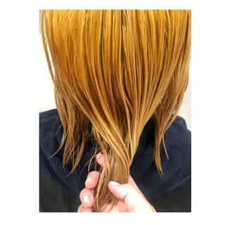 ミディアム カラー MYA 🤍kanaのヘアスタイル