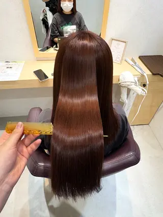 ロング カラー 透明感/チョコカラー 💍TAMA💍のヘアスタイル