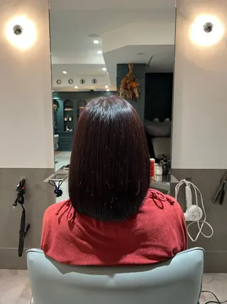 ミディアム カラー 🌻暖色カラー🌻 sakuraのヘアスタイル