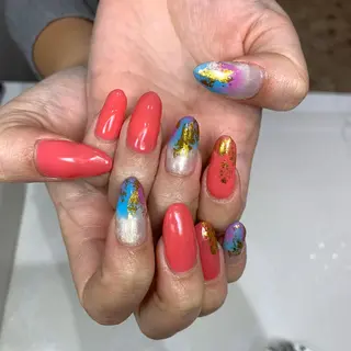 ネイル LEVIJU hair所属・韓国ヘア🕊村上 ののこ🕊のヘアスタイル