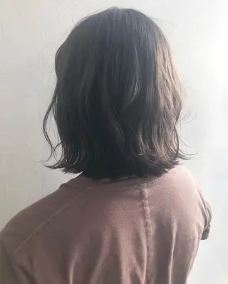 ミディアム カラー nakahara madokaのヘアスタイル