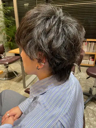 ショート メンズ アイブロウ RINA 🦋🫧のヘアスタイル