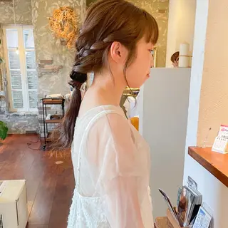 ロング gram岡崎南 KYOKOのヘアスタイル