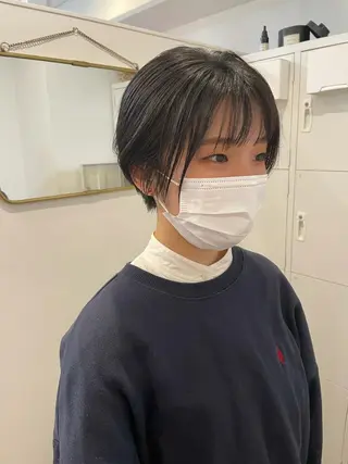 ショート 大迫 江梨のヘアスタイル