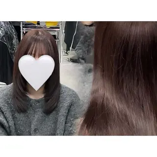 セミロング ゆ ら ⛓🩶のヘアスタイル