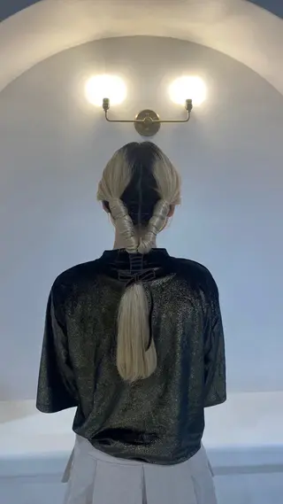 ヘアアレンジ 黒木 心温のヘアスタイル