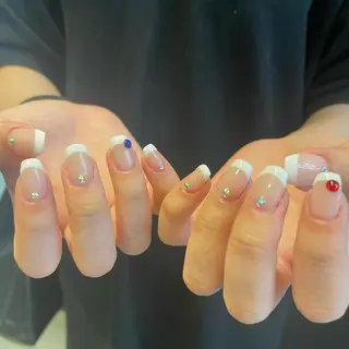 ネイル 🫧飛山琉桜/二条 ネイルアート/束感のマツエク・マツパデザイン