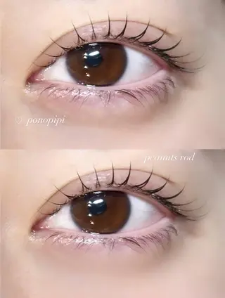 マツエク・マツパ ponopipi Rinのマツエク・マツパデザイン