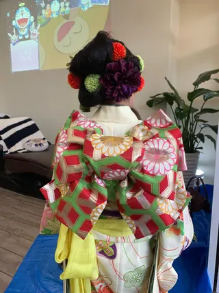 ヘアアレンジ キッズ 鶴見 和美のヘアスタイル