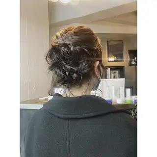 ミディアム パーマ Teal所属・大石 沙季のヘアスタイル