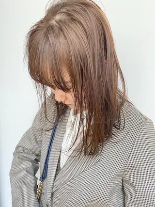 セミロング カラー 🍸nana/透明感 カラー/レイヤー✨のヘアスタイル