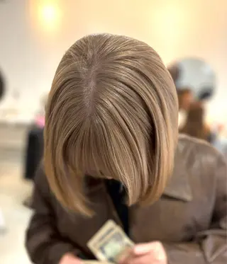 ショート カラー 柔らかい/抜け感/ SOU🫧のヘアスタイル