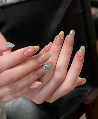 ネイル ゆず かのネイルデザイン