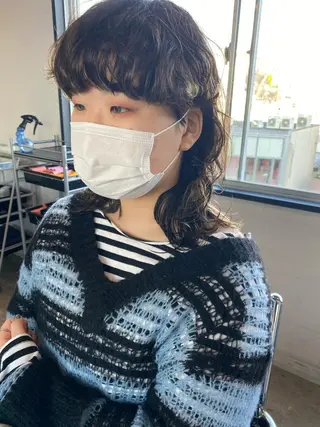 ミディアム stylist/蛯谷 珠里のヘアスタイル