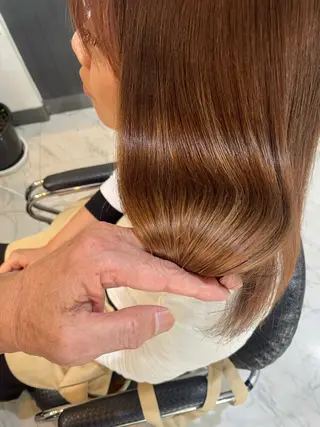 ミディアム 野坂 宏之のヘアスタイル