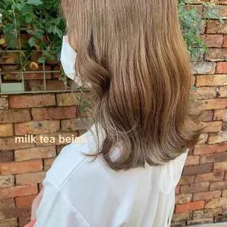 カラー Well所属・sato harunaのヘアスタイル