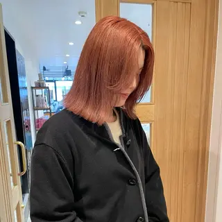 ミディアム カラー Maisie所属・ヘアアレンジ/ 暖色🩵hazukiのヘアスタイル