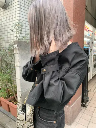 ミディアム カラー ヘアアレンジ 🌿ショート🌿 パーマ🌿淳平のヘアスタイル