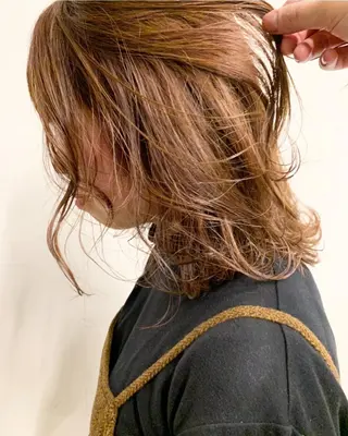 ミディアム SALOWIN 名古屋所属・パーマ特化美容師 /丹羽舜太のヘアスタイル