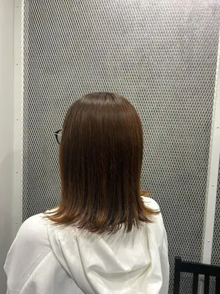 ミディアム 片平 帆香のヘアスタイル