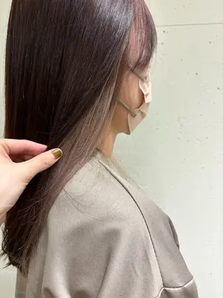 ロング カラー 戸丸 絵夢のヘアスタイル