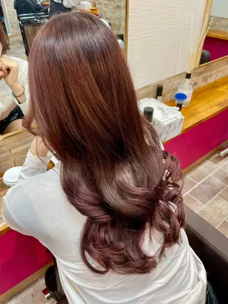 ロング SALOWIN心斎橋Suite店所属・洗っても取れない 髪質改善|OJIROのヘアスタイル