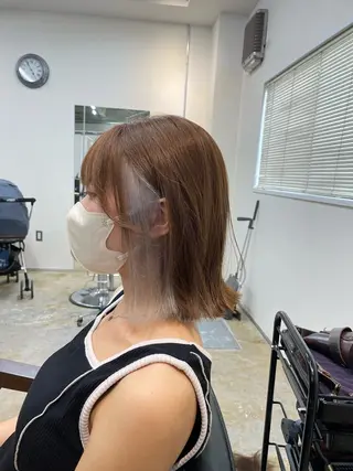 ミディアム 宮本 祥生のヘアスタイル