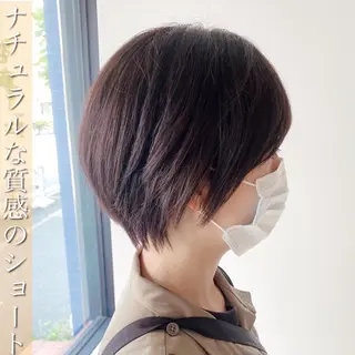 ショート ✨圧倒的満足度◎ 小顔美人ショート✨佃のヘアスタイル