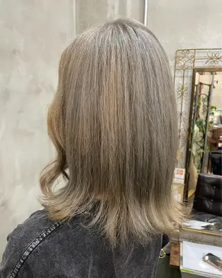 ミディアム カラー 【ピンク/韓国ヘア/ ヘアセット】亜海のヘアスタイル