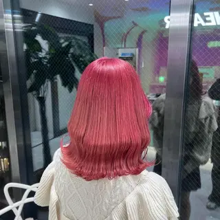 ロング カラー ヘアアレンジ 🤍透明感カラー🤍 ブリーチ🤍AINEのヘアスタイル