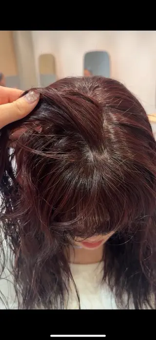 カラー 山本 琴音のヘアスタイル