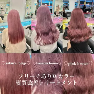 カラー 🥀艶髪/似合わせ 暖色/まな🥀のヘアスタイル