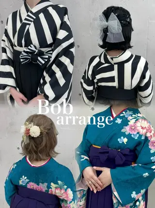 ヘアアレンジ monaヘアアレンジ 🎀/お呼ばれのヘアスタイル