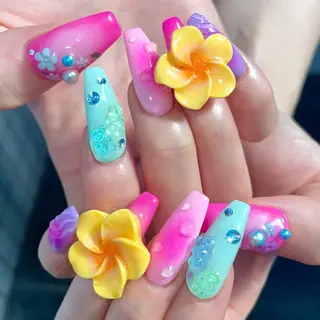 ネイル Nail ヌシん家 AKANEのネイルデザイン