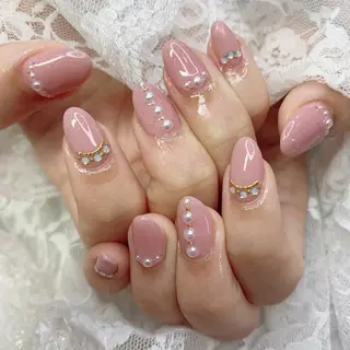 ネイル La neige* yuki 🥯🍑のネイルデザイン