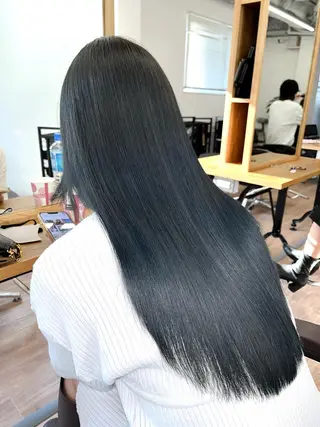 セミロング カラー パーマ ヘアアレンジ メンズ キッズ ネイル マツエク・マツパ アイブロウ 韓国×髪質改善💊 似合わせ/武田涼のヘアスタイル