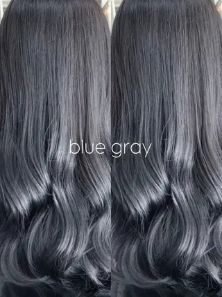 ロング カラー ナガヨ キョウカのヘアスタイル