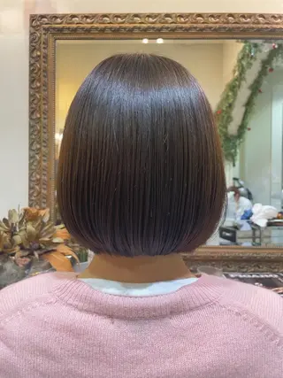 ミディアム Of　HAIR所属・外山 なつ美のヘアスタイル