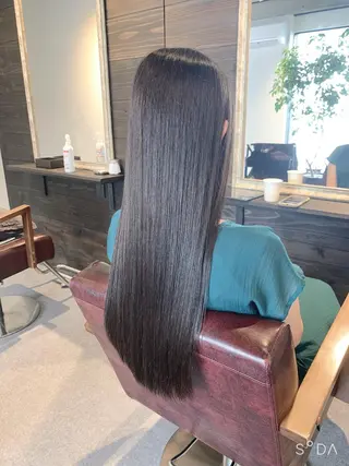 ロング パーマ 隠れ家美容室 RAW TOKYO 【公式】のヘアスタイル