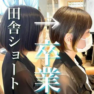 ショート カラー 韓国ヘア/髪質改善 /Harunaのヘアスタイル