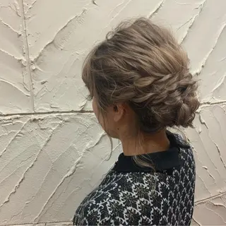 ヘアアレンジ ブリーチ/アレンジ 天満/chihiroのヘアスタイル