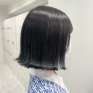 ショート カラー ヘアアレンジ flammeum所属・ハイトーン/ボブ /misakiのヘアスタイル