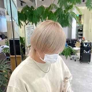 ショート カラー メンズ THE ESCALA 町田所属・町田縮毛矯正/ 髪質改善/美髪特化のヘアスタイル