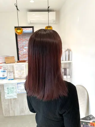 ミディアム イロアイヘアー Renのヘアスタイル