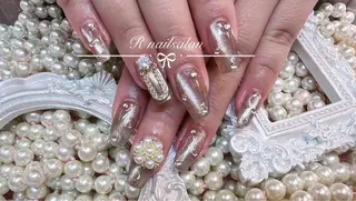 ロング R NAILSALONのネイルデザイン