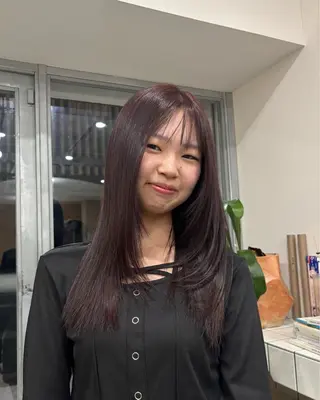 カラー HIKARIS所属・透明感/くすみカラー yukinaのヘアスタイル