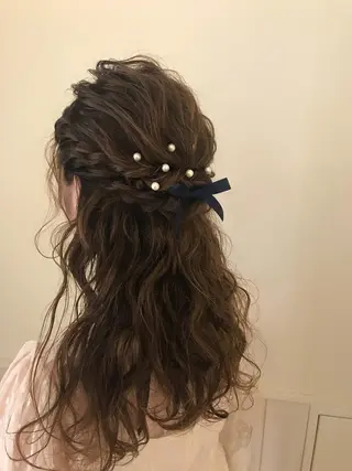 ロング ヘアアレンジ 清水　ちひろ ✄トップスタイリストのヘアスタイル