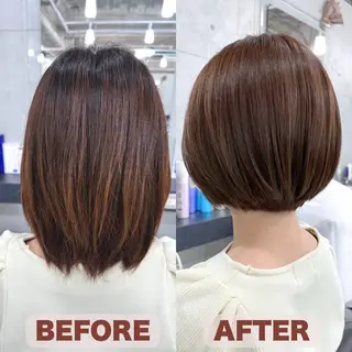 ショート Endearing 銀座/レイヤーカットのヘアスタイル