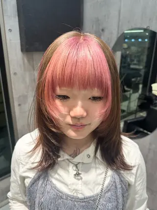 カラー デザインカラー MIKU🦋のヘアスタイル