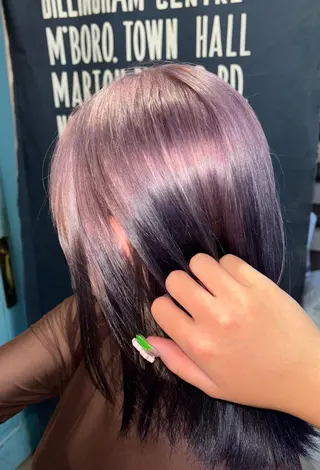 カラー ブリーチ/パーマ ♡MIYUU♡横浜のヘアスタイル